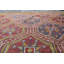 Tapis de salle à manger, tapis turc, kilim, tapis rétro, tapis oriental orange, tapis Oushak