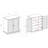 Modern Shoe Cabinet-1127277683