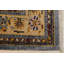 Tapis mohair traditionnel noué à la main bleu-53537960