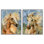  «Manes Horses Windblown», ensemble de 2 giclées par Victoria Barnes
