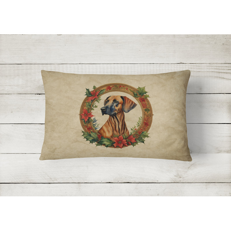 Coussin Christmas, 12 po x 16 po, Rectangulaire