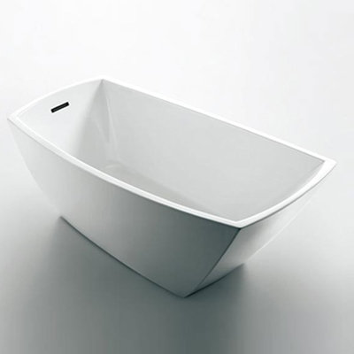 67'' x 31'' Freestanding Soaking Acrylic Bathtub