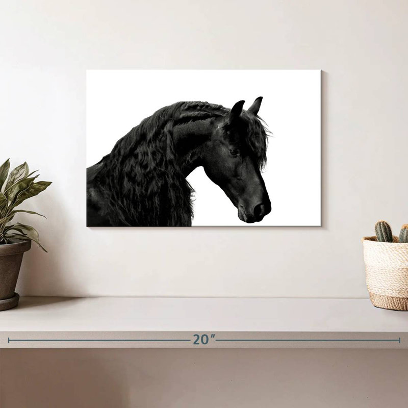 Classic Black I, 8" H x 12" W