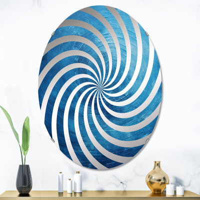 Abstrait révolution révolutionnaire rythmique - Miroir décoratif Vortex MIR106179 O