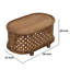 Table basse Neiges