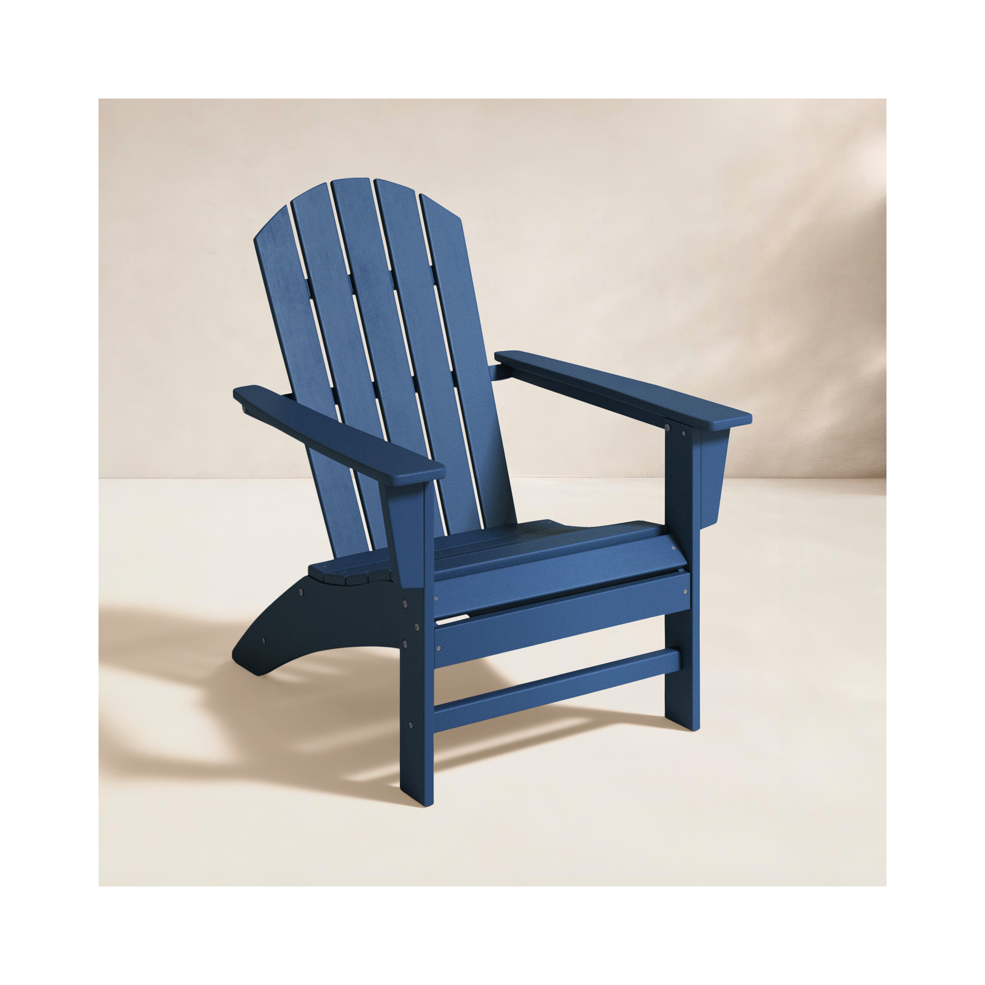 Nautical Adirondack Chair, Navy