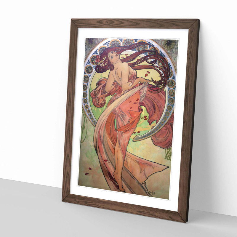 Single Picture Frame Print, Walnut