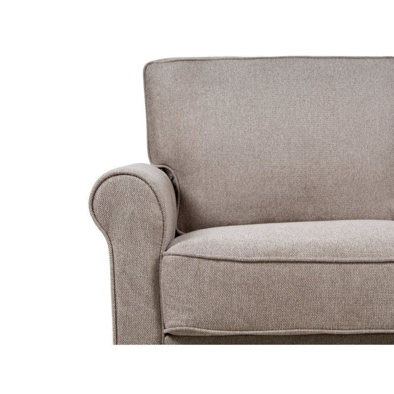 Landrum 2 - Piece Living Room Set, Linen, Brown