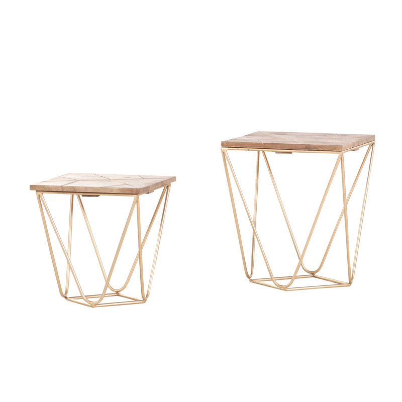 Racette Trestle Nesting Tables