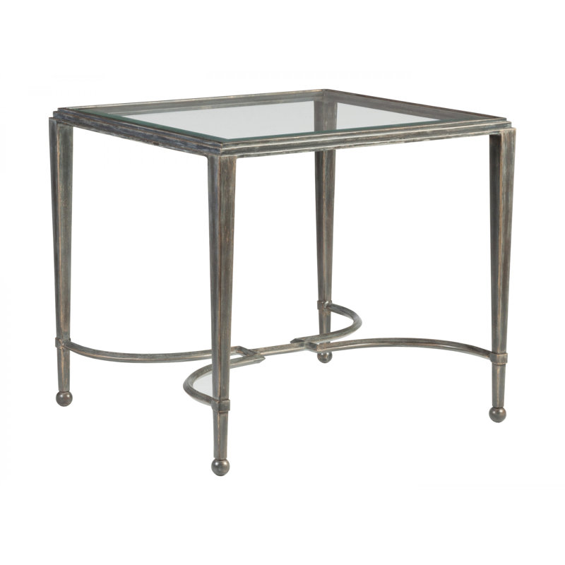 Metal Designs Sangiovese Rectangular End Table, St. Laurent