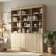 Garde-manger avec finition blanche et rangement solide-1324484606