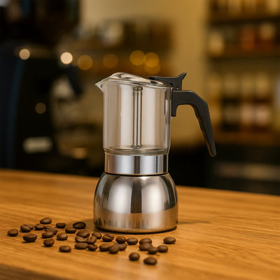 Machine à espresso Stove Top 4 tasses 200 ml