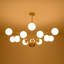 Lustre en verre 12 lumières Starburst