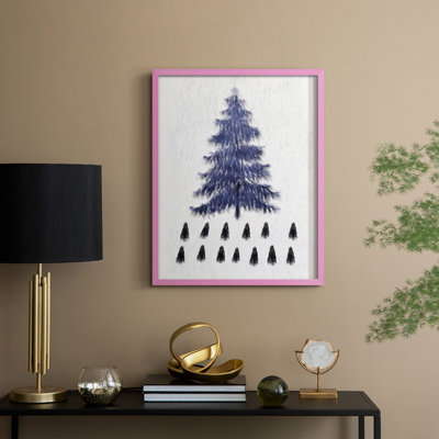 Reproduction encadrée - bois massif
