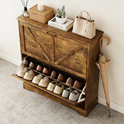 Premium Wooden Shoe Cabinet For Home