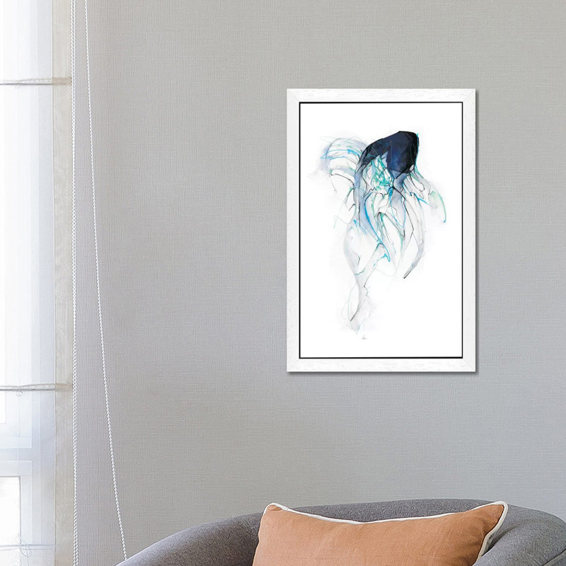 Alexis Marcou - Wrapped Canvas Print, 101.6 cm H x 66.04 cm W, White Framed