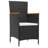 Rectangular Dining Set with Cushions-564935401-564935402-559595258