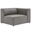 Canapé modulaire en cuir 3 pièces Mingle-266981504