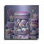  «Lavander and Blueberries Desert» par Rey Klimt, art mural en métal, 24 po x 24 po-263494590
