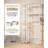 Over The Toilet Storage With Basket And Drawer, Bamboo Bathroom Organizer With Adjustable Shelf & Waterproof Feet Pad-689591153