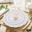 Assiettes de présentation rondes de 13 po-501430375