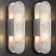 20" Dimmable Wall Mounted Sconce with Alabaster Shade (Set of 2)