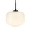 1 - Light Black/White Schoolhouse Pendant