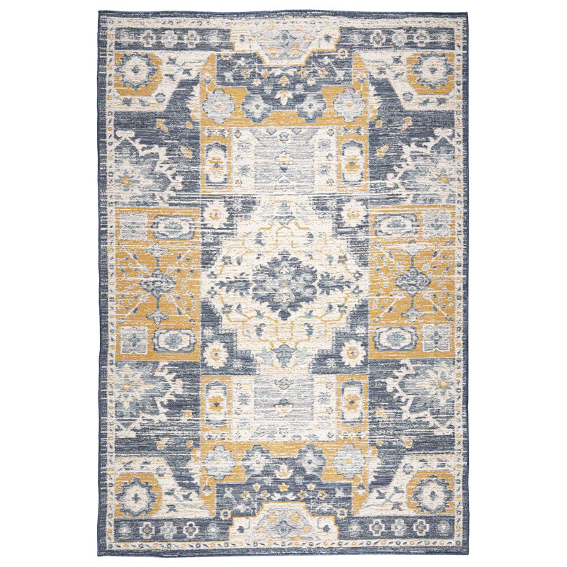Tapis intérieur / extérieur Bentzel, Rectangle 6 pi 7 po x 9 pi 4 po