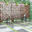 Kiser Metal Outdoor Bench
