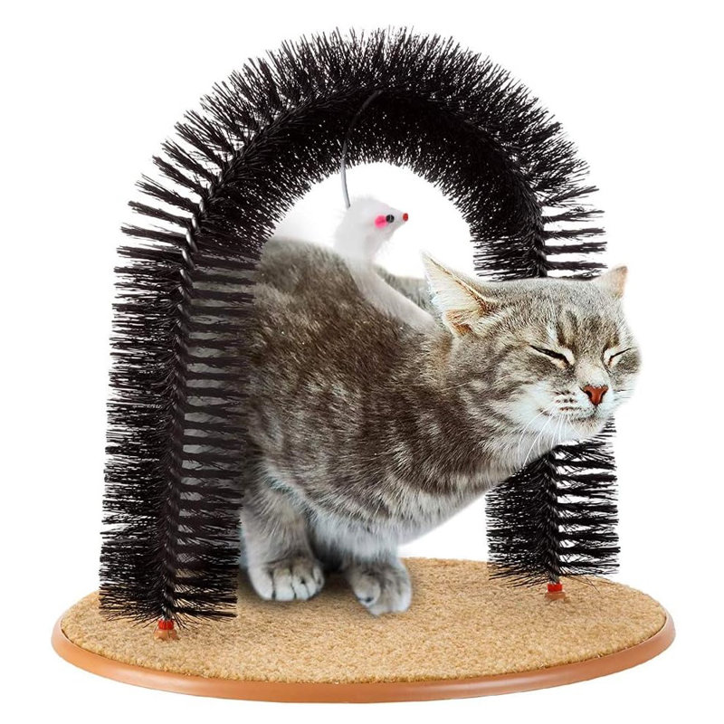 Cat Massager And Self Grooming Arch