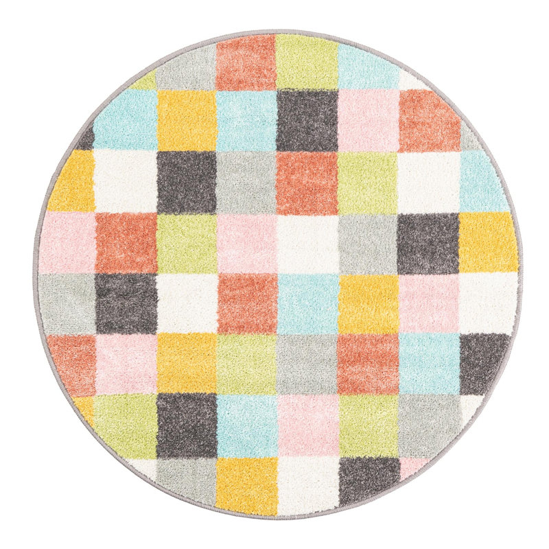 Tapis pour enfants, Rond 3 pi 3 po