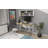 Traudel Writing Desk With Wall Shelf-364648046