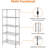 Cupertino 23.2'' W Steel Shelving Unit-283133622