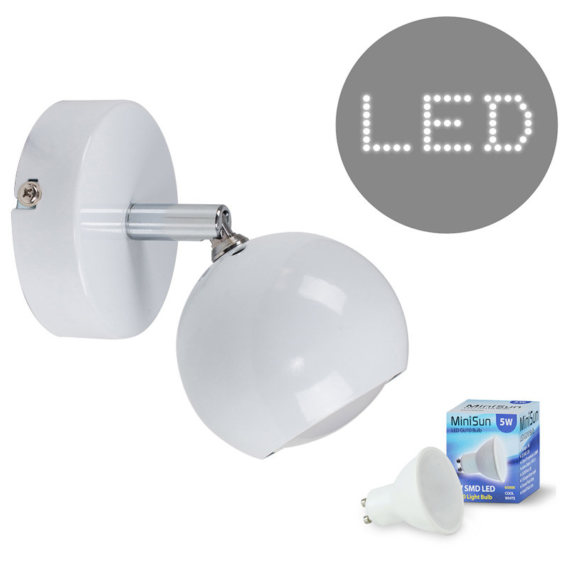 Mariana  Spotlight, Cool White, White
