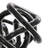 Benvenuta Glass Knotted Ball Knot Decorative Sculpture Set-310150729