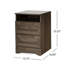 Table de chevet 2 tiroirs Bernadine-88079487