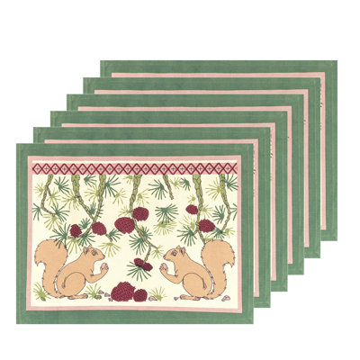 100% Cotton Rectangular Placemats