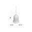 Luminaire suspendu en forme de cloche à 3 lumières Laurel-861215505
