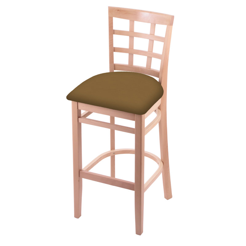 30" Bar Stool, Natural, Canter Saddle, Bar Stool (30" Seat Height)