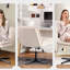 Chaise de bureau de grande taille sans accoudoirs