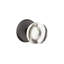 Privacy Modern Disc Crystal Knob with Style # 2 Rose-217385287