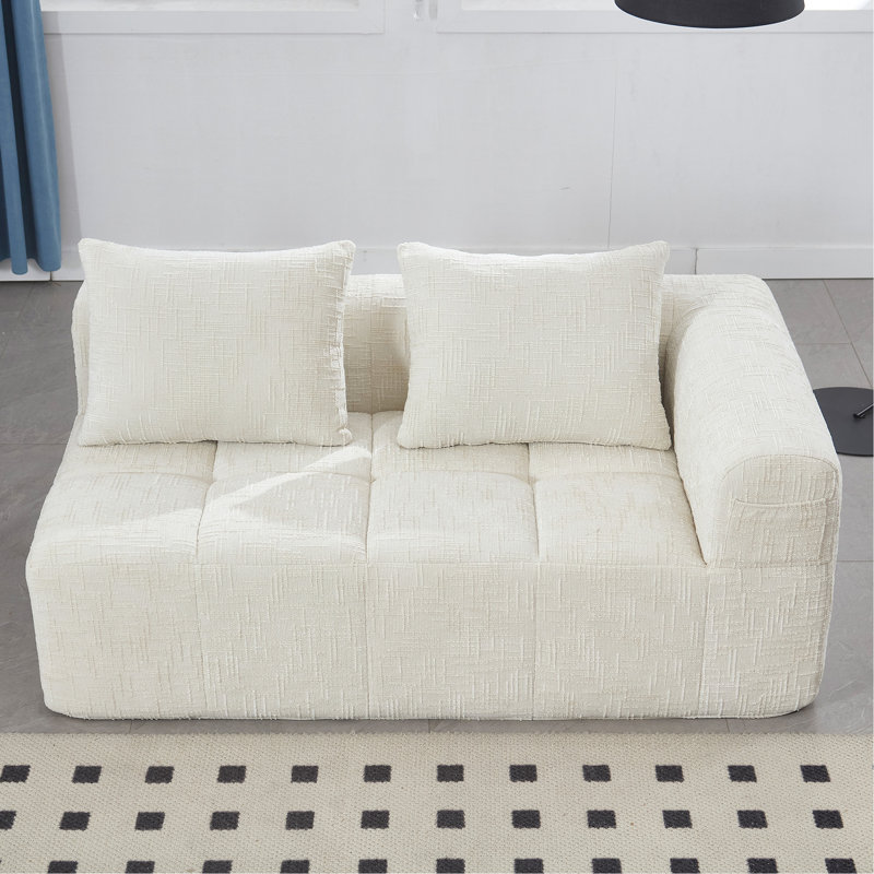 Chenille tendance - ajout élégant confortable et confortable, Beige