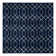 Glam Navy Blue Silver Area Rug