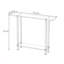 Console multifonctionnelle en acrylique transparent