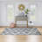 Heron Bodrum Tribal Kilim Denim Area Rug-124080182-39802530