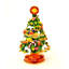 Boîte à bijoux avec émail vert et cristaux autrichiens Christmas Christmas