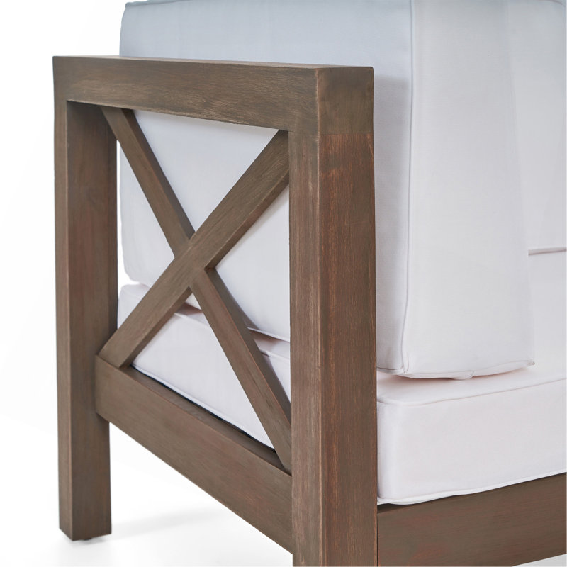 CHAISE CLUB BRAVA, Gris, Blanc