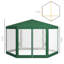 Tente de réception d'extérieur 13 pi x 11 pi Outsunny