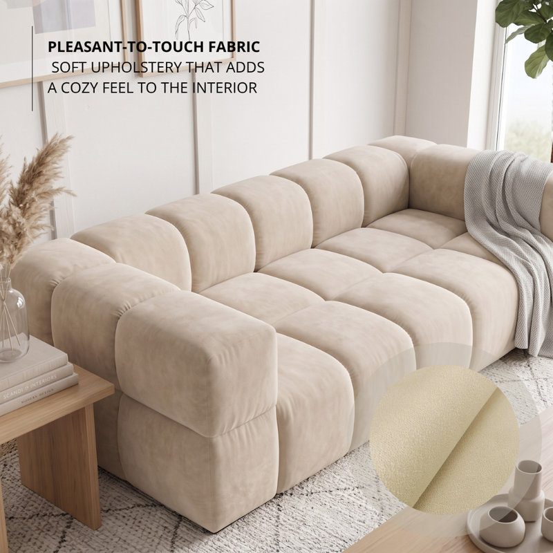 Sofa Bed, Cream MANILA 02