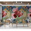 Murale botanique pelez et collez Speros - Art floral abstrait-106363185